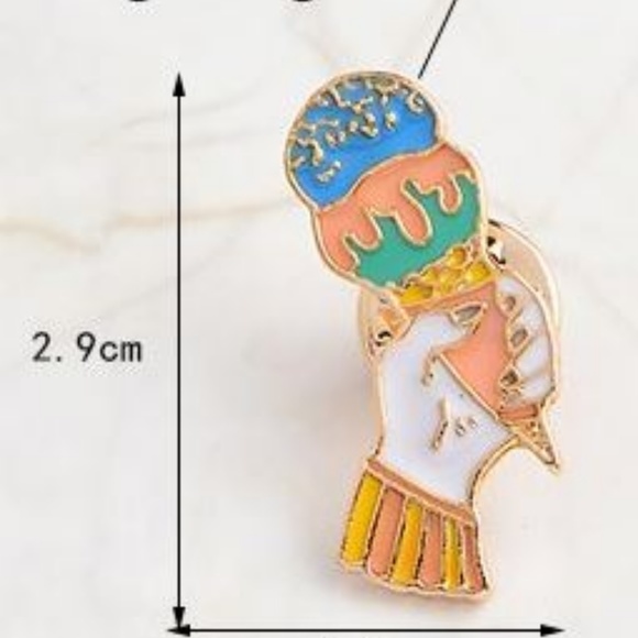 Cute4less2012 Jewelry - 5/$24 Summer Ice Cream Cone  Pin Brooch